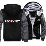 Eminem Jackets - Solid Color Eminem Recovery Super Cool Fleece Jacket