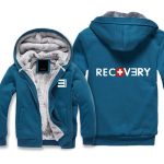 Eminem Jackets - Solid Color Eminem Recovery Super Cool Fleece Jacket