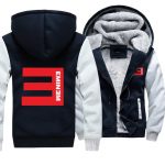 Eminem Jackets - Solid Color Eminem Red Logo Icon Super Cool Fleece Jacket