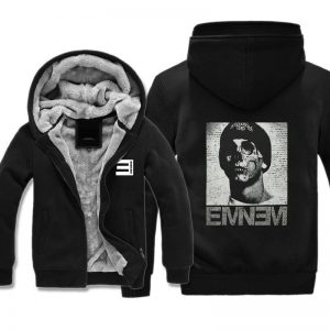 Eminem Jackets - Solid Color Eminem Series Super Cool Fleece Jacket