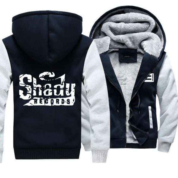 Eminem Jackets - Solid Color Eminem Shady Records Super Cool Fleece Jacket