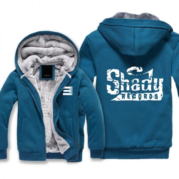 Eminem Jackets - Solid Color Eminem Shady Records Super Cool Fleece Jacket