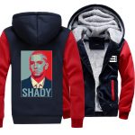 Eminem Jackets - Solid Color Eminem Slim Shady Super Cool Fleece Jacket