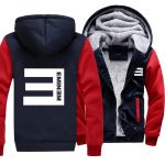 Eminem Jackets - Solid Color Eminem White Logo Icon Super Cool Fleece Jacket