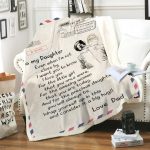 Envelope Letter Writing Cashmere Blanket