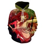 Fairy Tail 3D Printed Casual Pullovers Hoodies