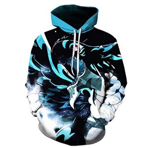 Fairy Tail 3D Printed Hoodie - Pocket Drawstring Pullover