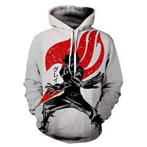 Fairy Tail 3D Printed Pullovers - Casual Pocket Hoodies