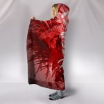 Fairy Tail Erza Scarlet Hooded Blanket - Red Sexy Girl Blanket