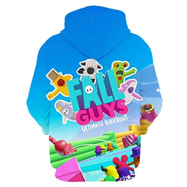 Fall Guys Hoodies - Teens 3D Hooded Sweatshirt