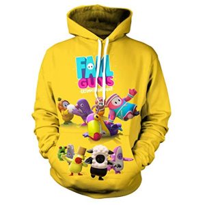 Fall Guys Hoodies - Teens 3D Hooded Sweatshirt