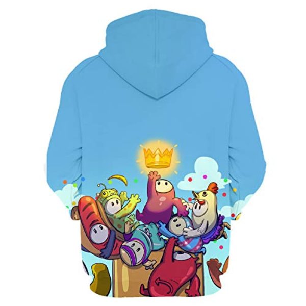 Fall Guys Hoodies - Teens 3D Hooded Sweatshirt