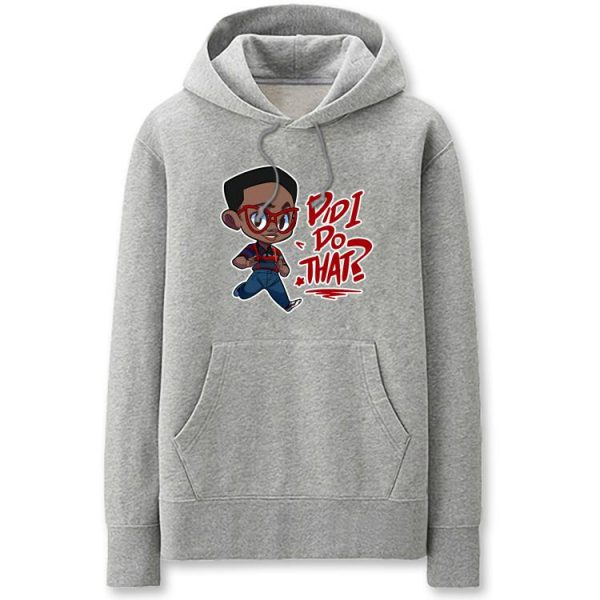 Family Matters Hoodies - Solid Color Family Matters Cartoon Style Fleece Hoodie