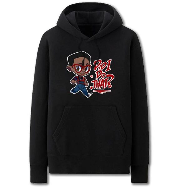 Family Matters Hoodies - Solid Color Family Matters Cartoon Style Fleece Hoodie