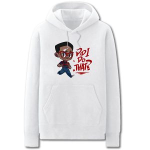 Family Matters Hoodies - Solid Color Family Matters Cartoon Style Fleece Hoodie