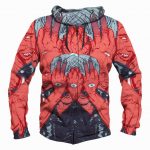 Fashion 3D Printed Long Sleeves Ghost Band Pullovers Hoodies