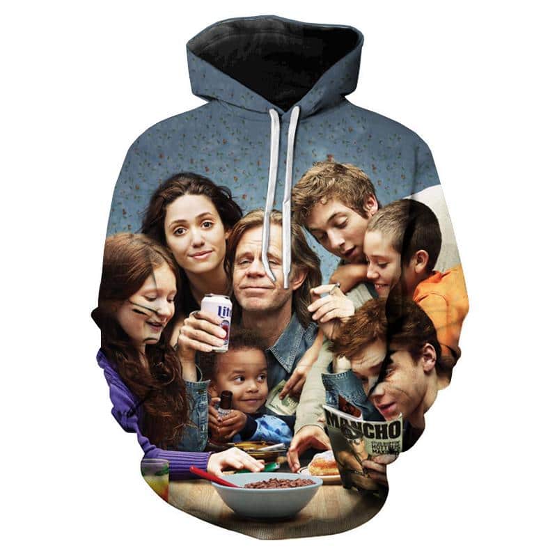 Fashion Casual TV Series Shameless Pullover Hoodies