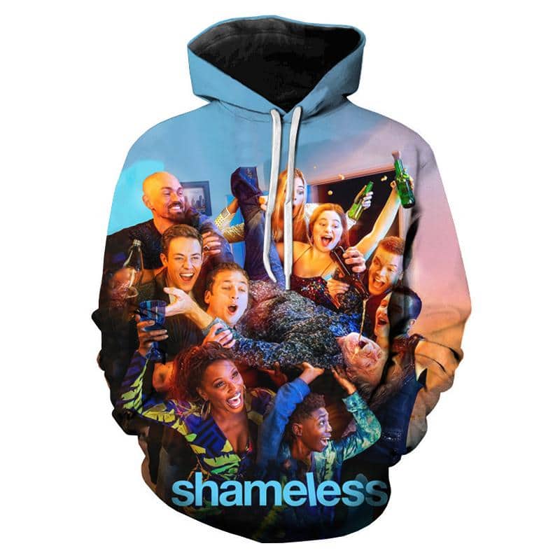 Fashion Casual TV Series Shameless Pullover Hoodies