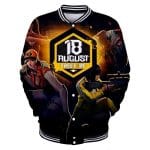 Fashion-FREE FIRE Fashion 3D Baseball Jacket Hoodie Sweatshirt