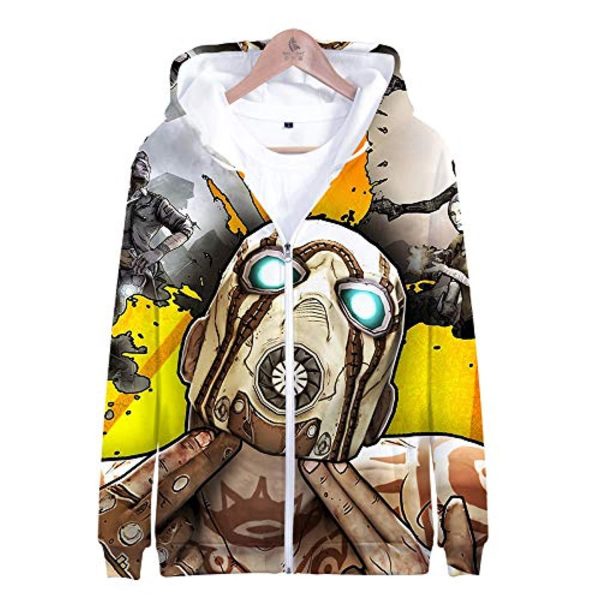 Fashion Games Borderlands Hoodies - 3D Digital Print Pullover Sweatshirts