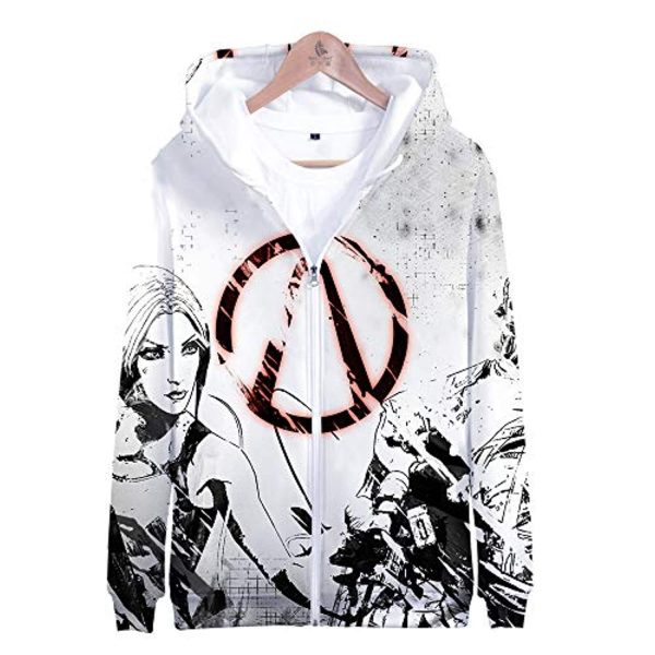 Fashion Games Borderlands Hoodies - 3D Digital Print Pullover Sweatshirts