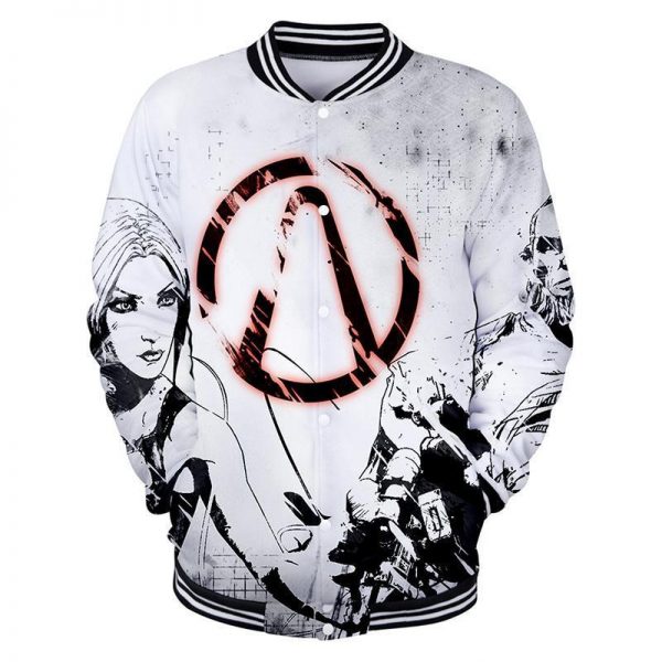 Fashion Games Borderlands Hoodies - 3D Digital Print Pullover Sweatshirts