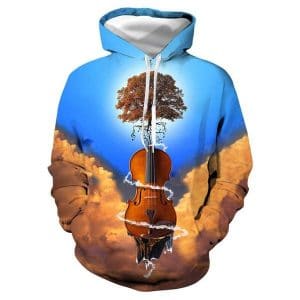 Fashion Iron Maiden Funny 3D Print Casual Hoodie Pullover  Silver