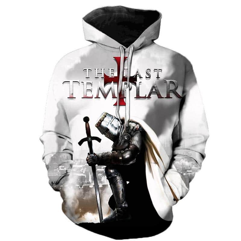 Fashion Knights Templar Hoodies - 3D Printed Hooded Sweatshirts