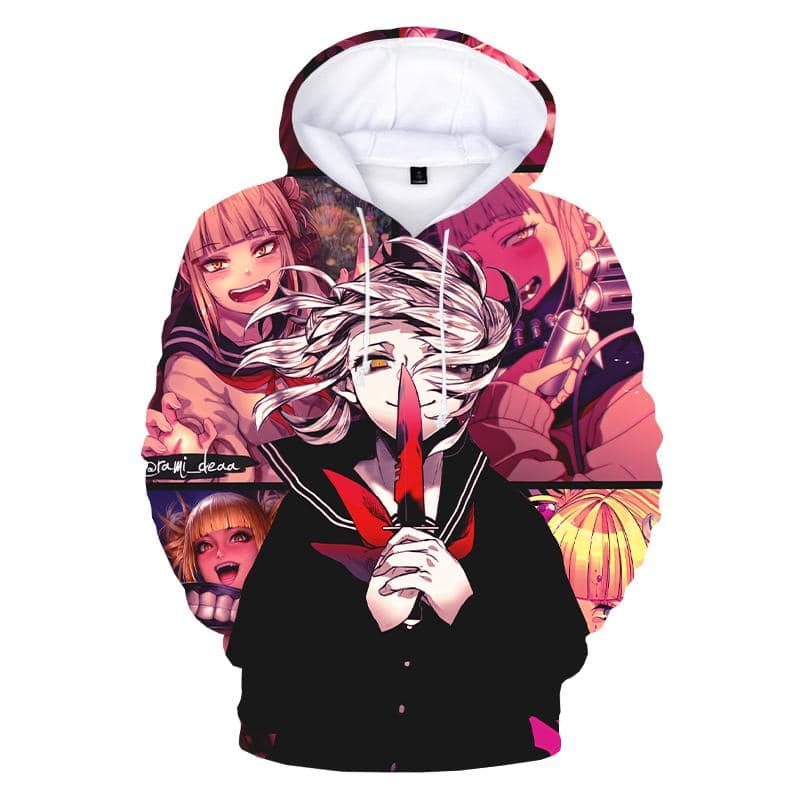 Fashion Pimi Hutoga 3D Printed Pullover Hoodie