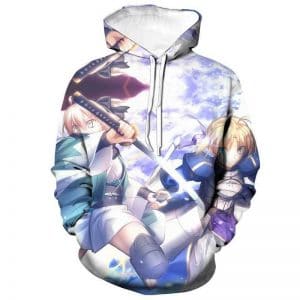 Fate Stay Night 3D Printed Hoodies - Fashion Hooded Sweatshirt
