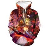 Fate Stay Night 3D Printed Hoodies - Fashion Hooded Sweatshirt