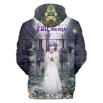 Fate Stay Night Hoodies - Sakura Matou 3D Printed Fashion Hooded Long Sleeve Pullover