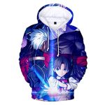 Fate Stay Night Hoodies - Sakura Matou 3D Printed Fashion Hooded Long Sleeve Pullover