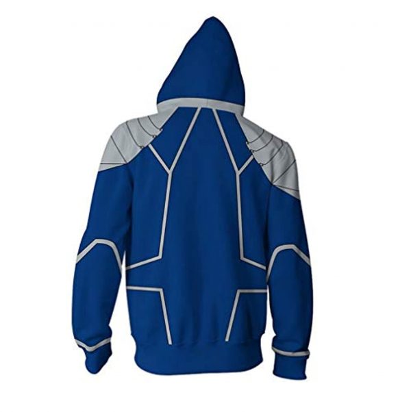 Fate Stay Night Hoodies - Shirou Emiya Saber Zipper Hooded Jacket