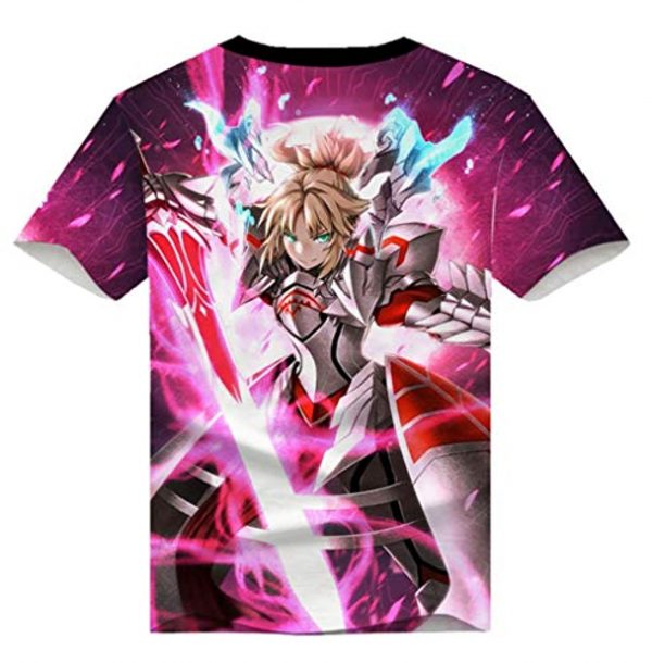 Fate Zero Fate/Stay Night Hoodies - 3D Printed Anime T-Shirt Funny Short Sleeve Tee Tops