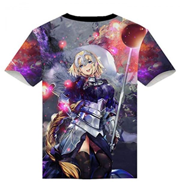 Fate Zero Fate/Stay Night Hoodies - 3D Printed Anime T-Shirt Funny Short Sleeve Tee Tops