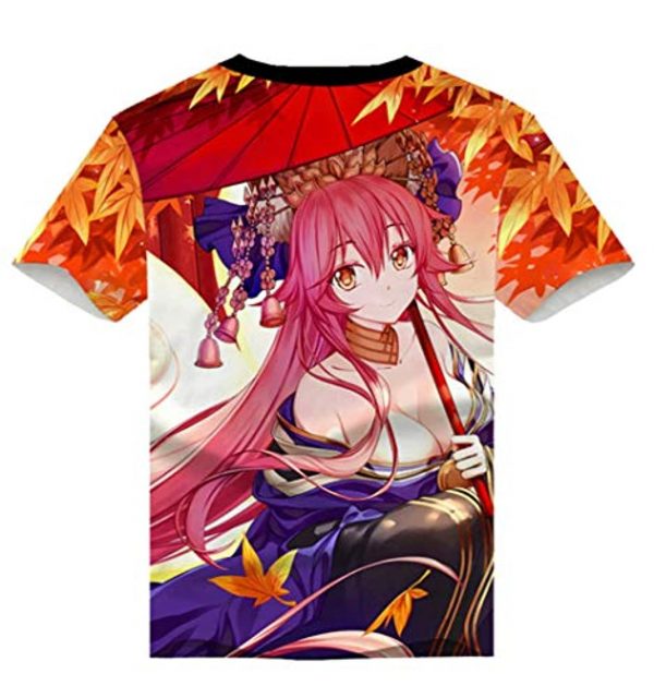 Fate Zero Fate/Stay Night Hoodies - 3D Printed Anime T-Shirt Funny Short Sleeve Tee Tops