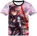 Fate Zero Fate/Stay Night Hoodies - 3D Printed Anime T-Shirt Funny Short Sleeve Tee Tops