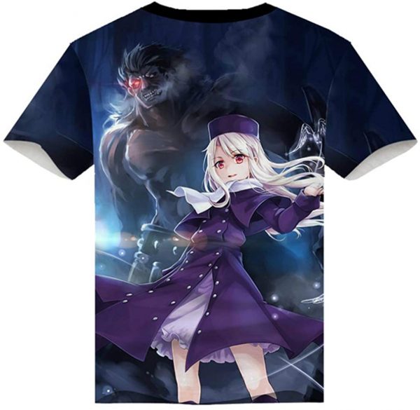 Fate Zero Fate/Stay Night Hoodies - 3D Printed Anime T-Shirt Funny Short Sleeve Tee Tops