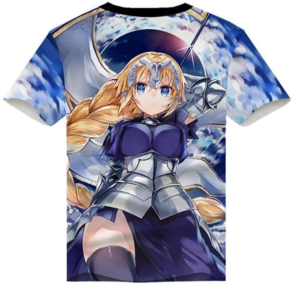 Fate Zero Fate/Stay Night Hoodies - 3D Printed Anime T-Shirt Funny Short Sleeve Tee Tops