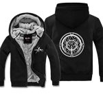 Fate Zero Hoodies - Winter Thicken Fleece Warm Zipper Hooded Jacket