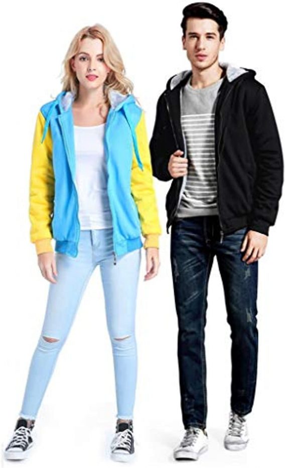 Fate Zero Hoodies - Winter Thicken Fleece Warm Zipper Hooded Jacket