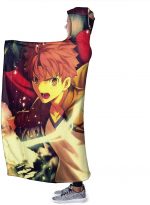 Fatezero Hooded Blankets - Anime Fleece Flannel Blankets