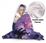 Fatezero Throw Hooded Blanket - Anime Wearable Soft Printed Blanket