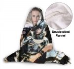 Final Fantasy Fleece Blanket - Game Printed Flannel Hooded Blanket