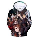 Final Fantasy Hoodie - 3D Print Long Sleeve Hooded Jumper