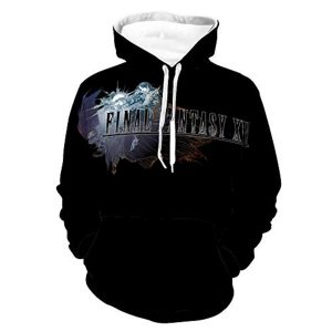 Final Fantasy Hoodie - 3D Print Long Sleeve Hooded Jumper