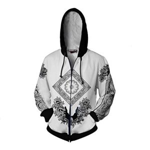 Final Fantasy Hoodie - 3D Print Long Sleeve Hooded Zipper Jacket