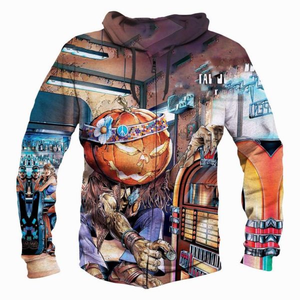 Final Fantasy Hoodie - Cloud Strife 3D Print Long Sleeve Hooded Jumper