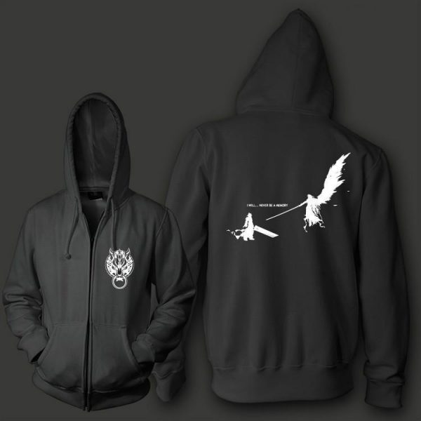 Final Fantasy Hoodies - Zip Up Final Fantasy Hoodie 3 Colors